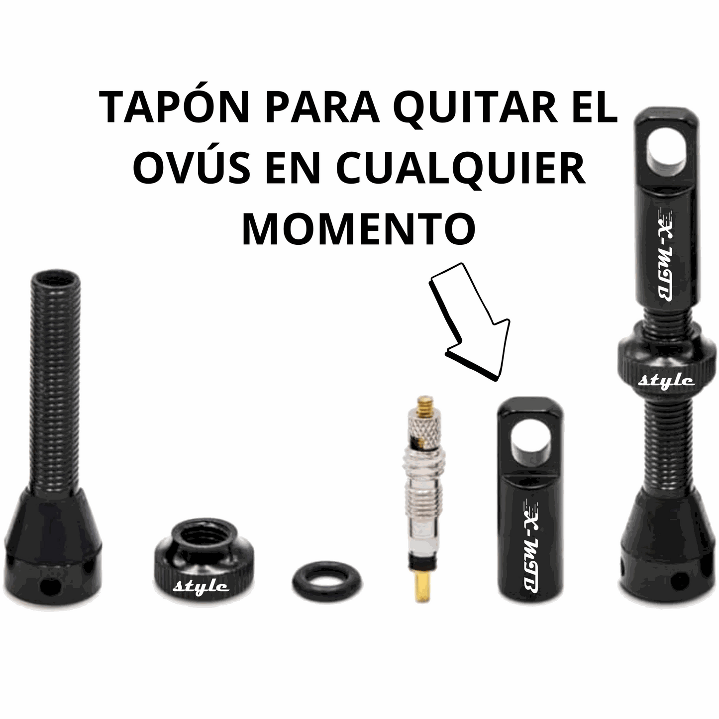 Valvula Tubeless MTB