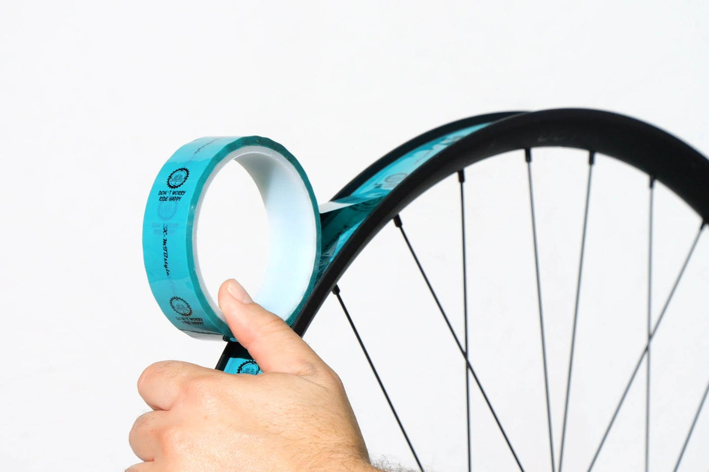 Cinta Tubeless 25 mm x 10 m | Fondo de Llanta Tubeless para Ruedas 20-29”