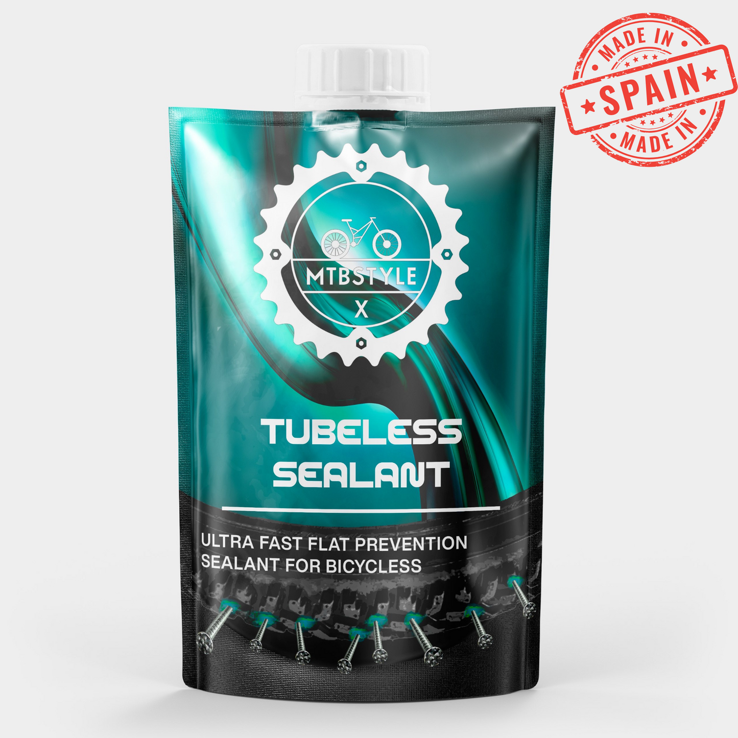 Líquido antipinchazos Bicicleta -Liquido tubeless 800ml.