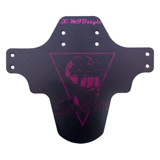 guardabarros bici rider fucsia rosa xmtbstyle